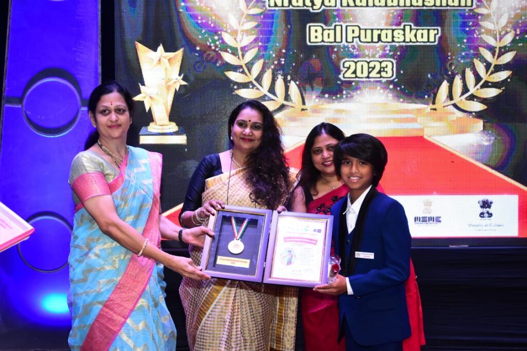 ಮಾ. ಅರ್ಣವ್ ರಾಜ್ ಗೆ ‘ನೃತ್ಯ ಕಲಾಭೂಷಣ ಬಾಲಪುರಸ್ಕಾರ-2023’