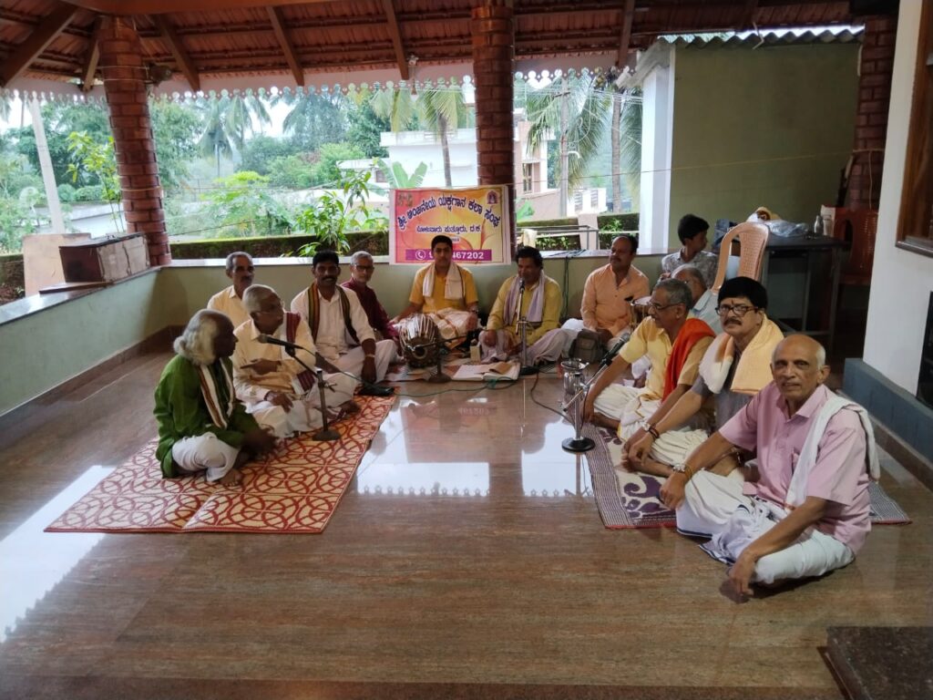 ಶ್ರೀ ಬಲಮುರಿ ವಿದ್ಯಾಗಣಪತಿ ದೇವಸ್ಥಾನದಲ್ಲಿ ಮಾಸಿಕ ತಾಳಮದ್ದಲೆ