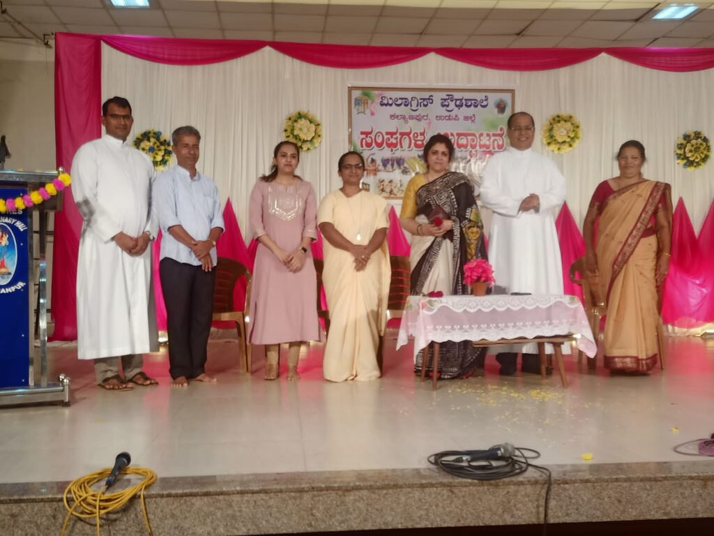 ಉಡುಪಿ ಮಿಲಾಗ್ರಿಸ್ ಕನ್ನಡ ಮಾಧ್ಯಮ ಪ್ರೌಢಶಾಲೆಯಲ್ಲಿ ಯಕ್ಷಶಿಕ್ಷಣ ತರಬೇತಿಯ ಉದ್ಘಾಟನೆ