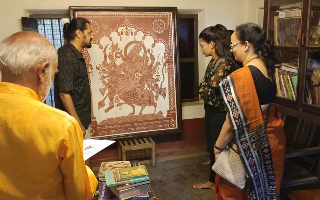 ಕಲಾ ವಿಮರ್ಶೆ | ಗಣಪತಿ ಹಾಗೂ ಕೃಷ್ಣನನ್ನು ದರ್ಶಿಸಿದ “ಮಾರುತ ಪ್ರಿಯ” ಕಲಾ ಪ್ರದರ್ಶನ