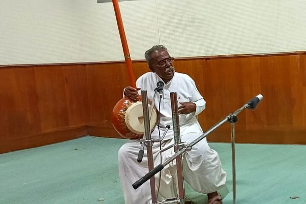 ಏಕತಾರಿ ಕಲಾವಿದ ವೀರಭದ್ರಪ್ಪ ನಿಧನ
