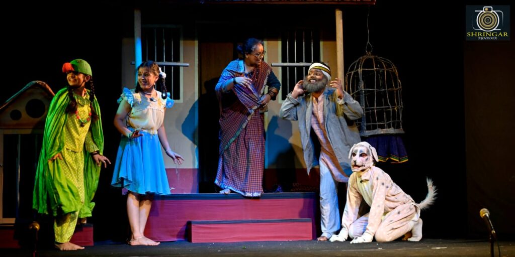 ಬೈಂದೂರು ಶ್ರೀ ಶಾರದಾ ವೇದಿಕೆಯಲ್ಲಿ ಮೂಡಬಿದಿರೆ ಆಳ್ವಾಸ್ ರಂಗ ಅಧ್ಯಯನ ಕೇಂದ್ರದ ವಿದ್ಯಾರ್ಥಿಗಳಿಂದ ನಾಟಕ ಪ್ರದರ್ಶನ