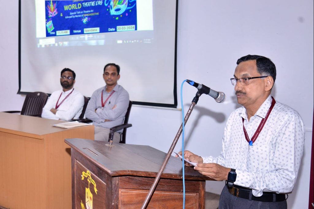 ಸಂತ ಫಿಲೋಮಿನಾ ಕಾಲೇಜಿನಲ್ಲಿ ವಿಶ್ವ ರಂಗಭೂಮಿ ದಿನಾಚರಣೆ