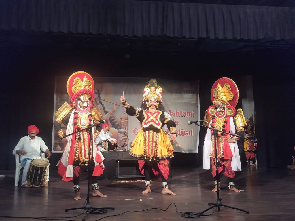 ಯಕ್ಷದೇಗುಲದ ಮಕ್ಕಳ ತಂಡದಿಂದ `ಕಂಸವಧೆ’ ಯಕ್ಷಗಾನ ಪ್ರದರ್ಶನ