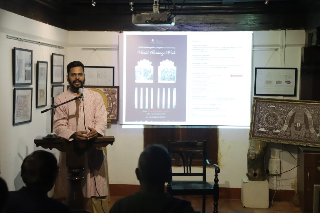 ಇಂಟಾಕ್ ಮಂಗಳೂರು ‘ವಿಶ್ವ ಪರಂಪರೆಯ ಸಪ್ತಾಹ’ದಲ್ಲಿ ಕರಾವಳಿಯ ವಿಶಿಷ್ಟ ಕಲೆಯಾದ ‘ಕಾವಿ ಕಲೆ’ಯ ಕುರಿತು ಉಪನ್ಯಾಸ