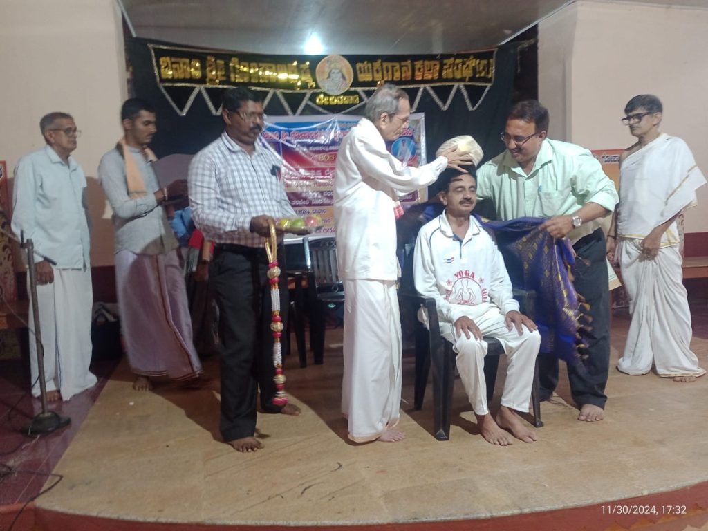 ಗೋಪಾಲಕೃಷ್ಣ ದೇಲಂಪಾಡಿಗೆ ಕೀರಿಕ್ಕಾಡು ಪುರಸ್ಕಾರ ಪ್ರದಾನ