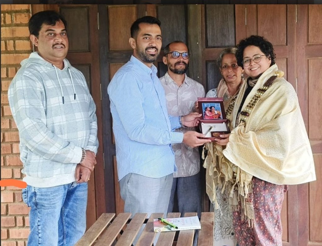 ಬೂಕರ್ ಪ್ರಶಸ್ತಿ ವಿಜೇತ ಲೇಖಕಿ ದೀಪಾಭಾಸ್ತಿಯವರಿಗೆ ಗೃಹ ಸನ್ಮಾನ