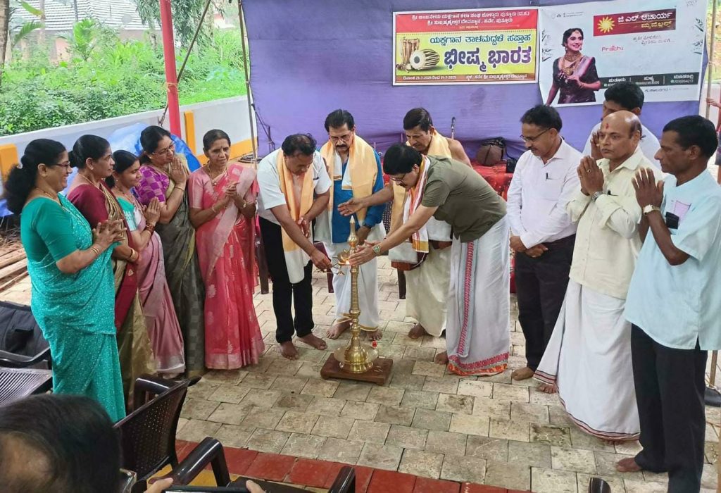 ಸರ್ವೆ ಶ್ರೀ ಸುಬ್ರಹ್ಮಣ್ಯೇಶ್ವರ ದೇವಳದಲ್ಲಿ ಉದ್ಘಾಟನೆಗೊಂಡ ‘ಯಕ್ಷಗಾನ ತಾಳಮದ್ದಳೆ ಸಪ್ತಾಹ’