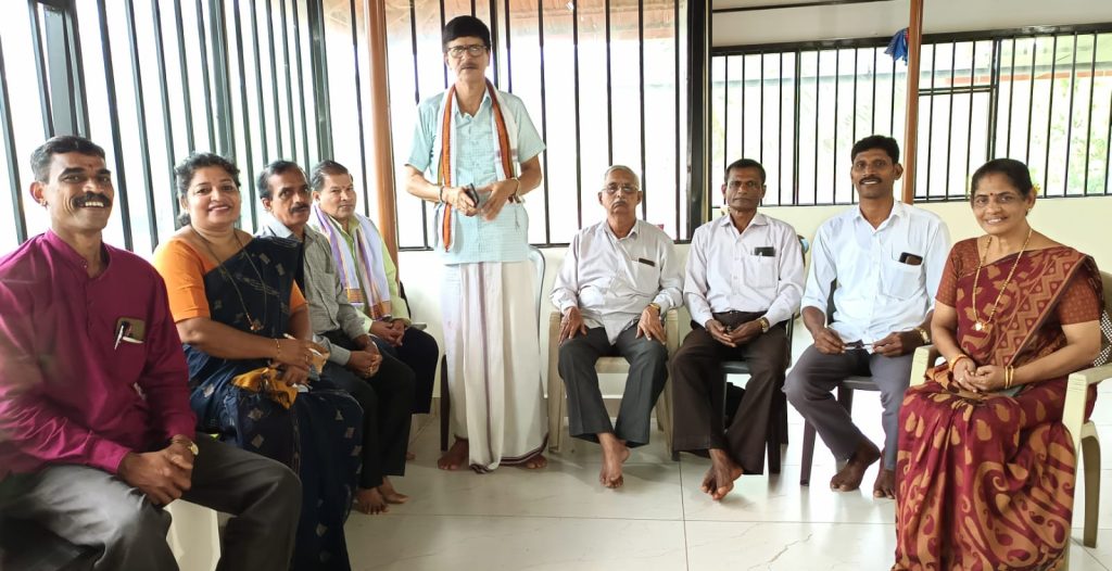 ಪುತ್ತೂರು ಪರ್ಲಡ್ಕದ ಅಗಸ್ತ್ಯ ನಿವಾಸದಲ್ಲಿ ತಾಳಮದ್ದಳೆ ಸಪ್ತಾಹದ ಪೂರ್ವಭಾವಿ ಸಭೆ