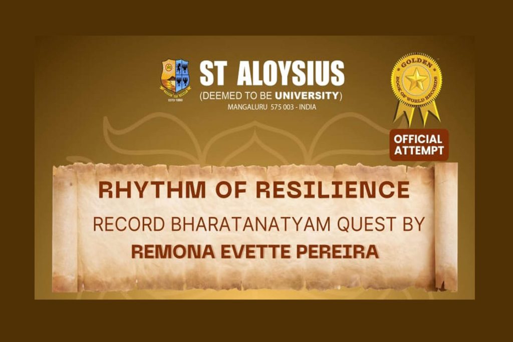 ಸಂತ ಅಲೋಶಿಯಸ್ ಕಾಲೇಜಿನಲ್ಲಿ ವಿಶ್ವ ದಾಖಲೆಗಾಗಿ ‘ಭರತನಾಟ್ಯ’ ಪ್ರದರ್ಶನ | ಜುಲೈ 21ರಿಂದ 28