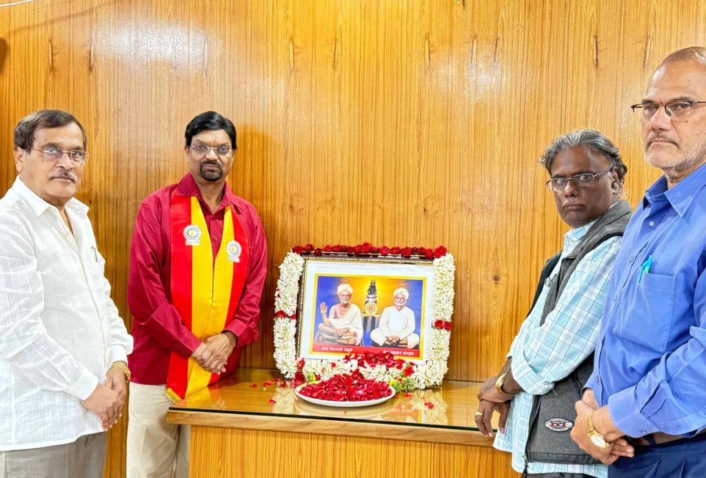 ಕ.ಸಾ.ಪ.ದಿಂದ ಸಂತ ಶಿಶುನಾಳ ಶರೀಫರ ಜನ್ಮದಿನದ ಕಾರ್ಯಕ್ರಮ