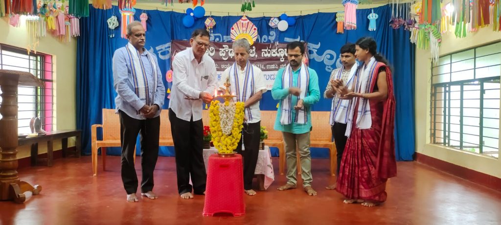 ನುಕ್ಕೂರು ಸರಕಾರಿ ಪ್ರೌಢಶಾಲೆಯಲ್ಲಿ ಯಕ್ಷಗಾನ ತರಬೇತಿ ಉದ್ಘಾಟನೆ