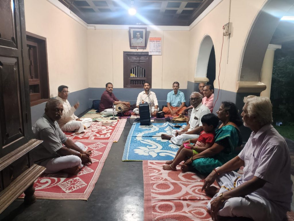 ಉಳಿಯ ಮನೆಯ ಸುಧಾ ಮಂದಿರದಲ್ಲಿ ವಾರದ ಕೂಟ ತಾಳಮದ್ದಳೆ