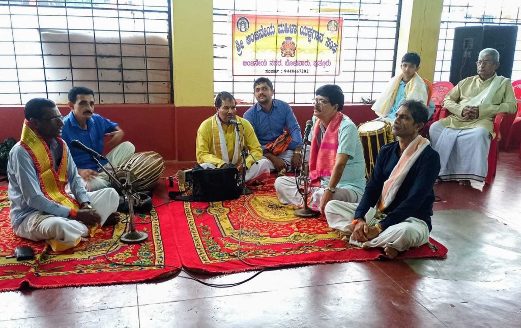 ಶ್ರೀ ಮಹಾಲಿಂಗೇಶ್ವರ ದೇವಳದ ವಠಾರದಲ್ಲಿ ಸರಣಿ ತಾಳಮದ್ದಳೆ