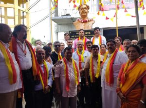 ಸೋಮವಾರಪೇಟೆ ಕನ್ನಡ ಸಾಹಿತ್ಯ ಪರಿಷತ್ತಿನಲ್ಲಿ ರಾಷ್ಟ್ರಕವಿ ಕುವೆಂಪು ಪುತ್ಥಳಿ ಅನಾವರಣ