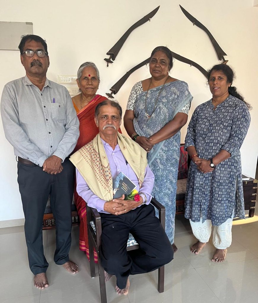 ‘ವಿಶುಕುಮಾರ್ ಸಾಹಿತ್ಯ ಪ್ರಶಸ್ತಿ’ಗೆ ಆಯ್ಕೆಯಾಗಿರುವ ಹಿರಿಯ ಸಾಹಿತಿ ಬೆನೆಟ್ ಜಿ. ಅಮ್ಮಣ್ಣರಿಗೆ ಗೌರವ